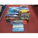 Twenty Six Plastic Aircraft Kits, of varying scales and manufacturer, including B-1B Bomber, TBY-2