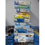 Eleven Boxed Italeri Plastic Model Aircraft Kits, all 1:72 scale with the exception of #834 1:48