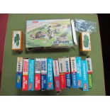 Thirteen Boxed Original Airfix HO/OO Scale Plastic Soldiers, First and Second World War including