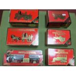 Six Boxed Matchbox "Models of Yesteryear" Diecast Vehicles, including 7-27 1922 Foden "C" style