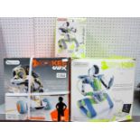 Three Boxed Meccano Spykee Interactive Robots, #08710 Spykee Vox, #0850 Spykee The Spy Robot, #