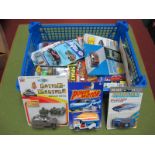 Twenty-Eight Diecast and Plastic Vehicles by, Realtoy, Playmakers, Pedigree, Tuftoys, including