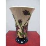 A Moorcroft Pottery Vase, decorated with the Pulsatilla design by Vicky Lovatt, shape 87/6,