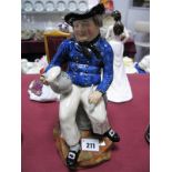 Kevin Francis Peggy Davies Limited Edition Toby Jug of 'The American Sailor', 61 of 250, 25cm