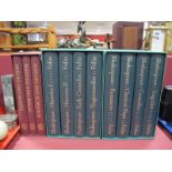 A Folio Society Books, William Shakespeare The Complete Plays, eight volumes, Folio Society Books