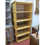 Two Pine Book Cases.