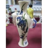 A Moorcroft Pottery Vase, decorated with the Bluebell Harmony Design by Kerry Goodwin, shape 93/8,