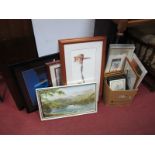 Phillip Martin and Parisian Prints, M. E. Rhodes Oil of Derwent Water, etc.