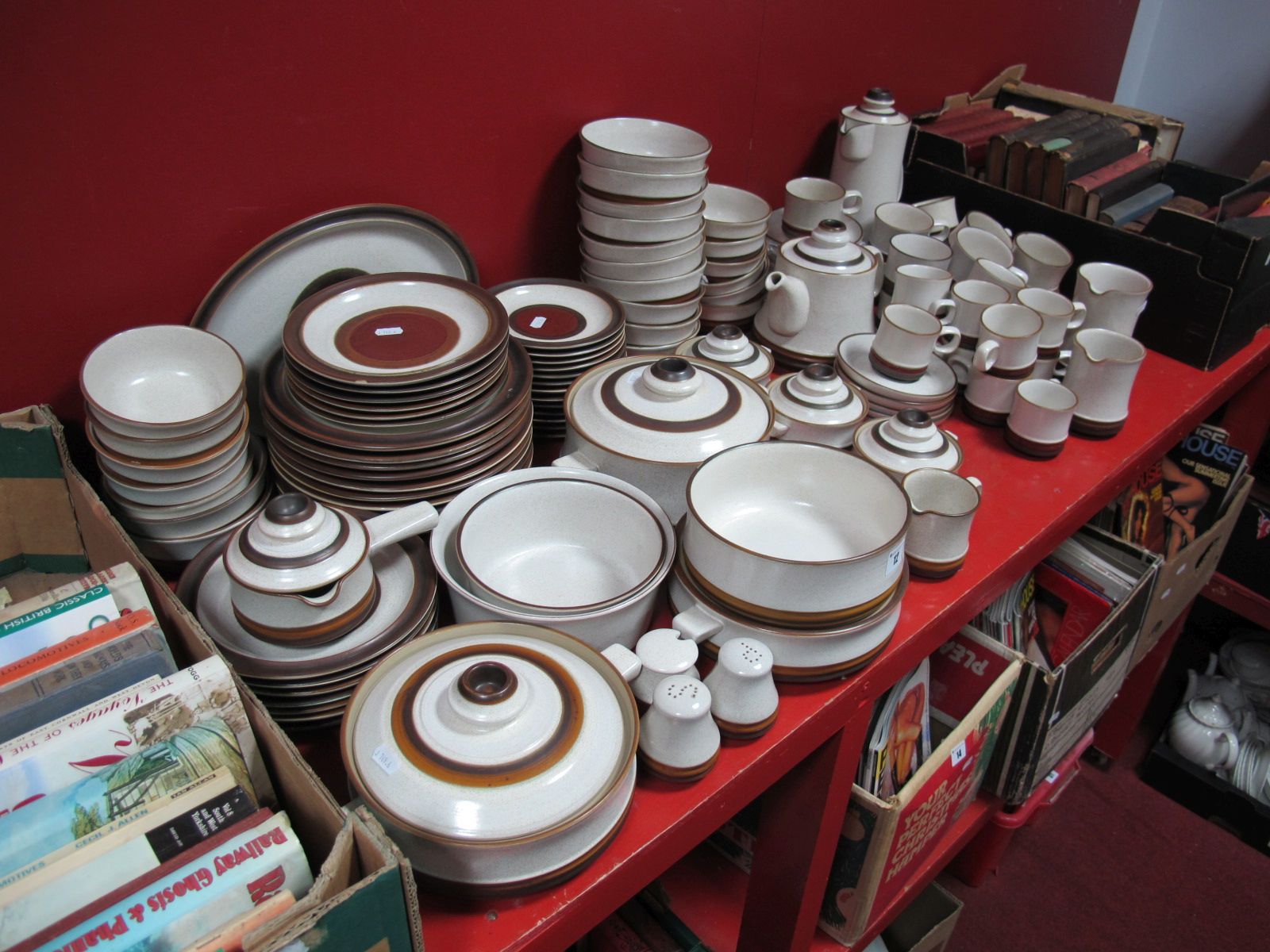 A Large Quantity of Denby Tea, Coffee, Breakfast and Dinner Wares, (approximately one hundred and