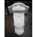 XIX Century Style Plaster Wall Bracket, with acanthus decoration.