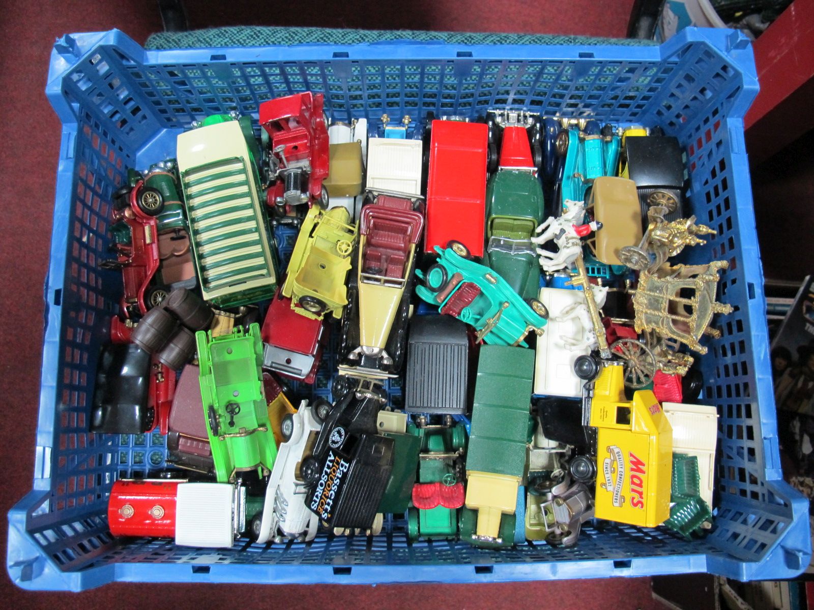 A Quantity of Diecast Vehicles, by Matchbox 'Models of Yesteryear', Lledo, Corgi, Crescent,