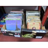 L.P's, to include Country and Western, easy listening, pop, etc and a collection of 78's:- Two
