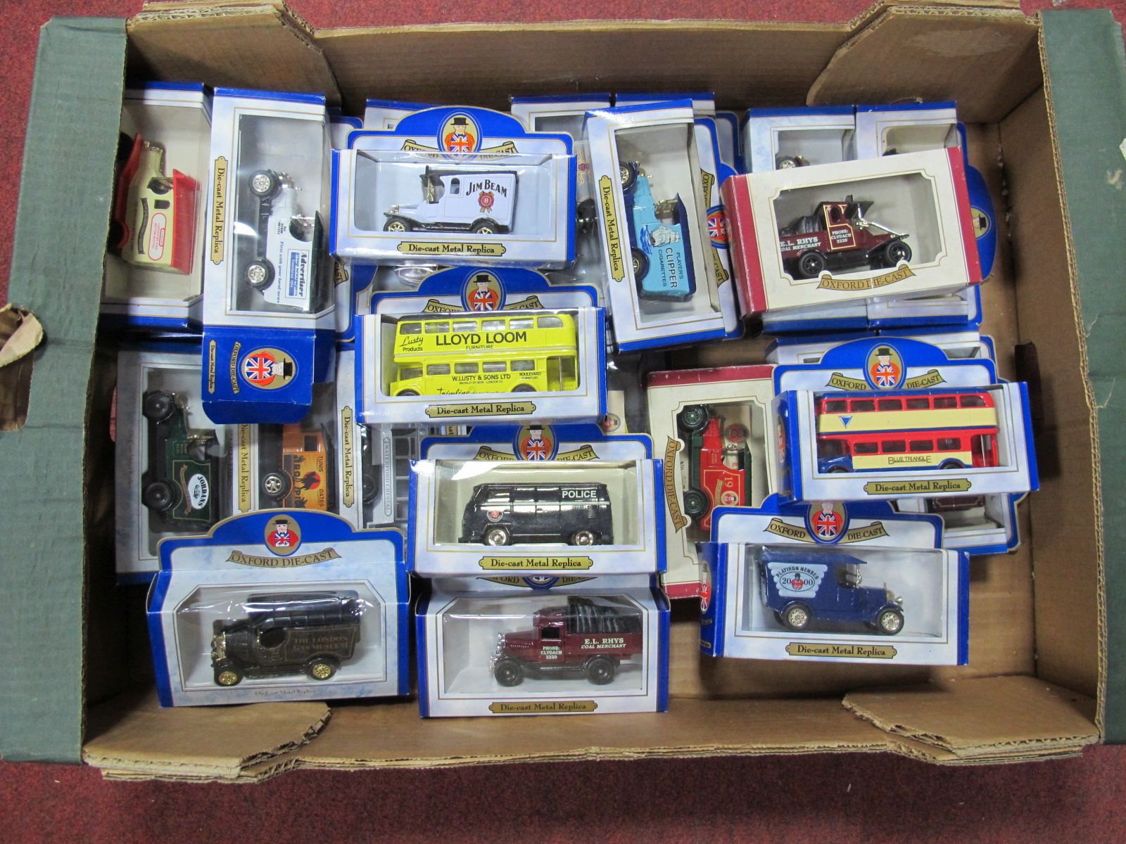 Twenty Six Diecast Commercial Vehicles, by Oxford Diecast, all boxed.