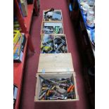 A Large Quantify of Tools, brace, spirit level, Bosch sander, etc. untested sold for parts only:-