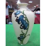 A Moorcroft Pottery Vase, decorated with the Bluebell Harmony Design by Kerry Goodwin, shape 72/6,