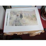 A Large Quantity of Unframed Prints, (approximately 400) including George Hitchcock (1850-1913),