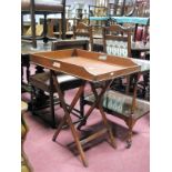 A XIX Century Mahogany Butlers Tray.