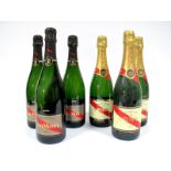 Champagne - G.H. Mumm & Co. Brut Champagne 2006, 750ml, 12.5% Vol., three bottles; G.H. Mumm & Co.