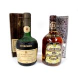 Spirits - Courvoisier Napoleon Old Liqueur Cognac, No. OH4879, 70% proof, 680ml, boxed; Chivas Regal