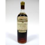 Wine - Chateau d'Yquem 1947, Sauternes Bordeaux France. *The bottle bears labels; "Specially