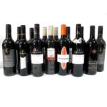 Wine - A Collection of Mixed red Wines, including Blossom Hill, Zenith, Hardy's Lindeman's, etc. (