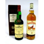 Whisky - The Glenlivet Single Malt Scotch Whisky 12 years of Age, 70cl, 40% Vol., leatherette boxed;