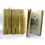 Jane Austen Six Volume Set, colour illustrations by C.E. Brock, first editions dated 1907-1909, pub.