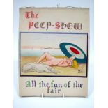 The Peep Show, All the Fun of the Fair, a sketch book of risque watercolours, circa 1930's to 1950'