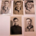 Wolves Black And White Press photos By Wilkes and Sons Circa 1949/50, Walker, Gutteridge, McLean,
