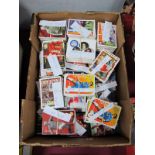 Futera and Pro-Set Football Cards, approximately two thousand five hundred.