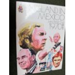 England World Cup 1970, itinerary issues to cover World Cup in Mexico, plus pre- World Cup Tours