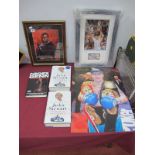 Autographs- Ricky Hatton Black Pen Signed On A Punch Promotions Poster, 59cm x 42cm, Frank Bruno,