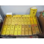 Wisden Cricketers Almanacks, 1975, 82, 85, to 92, 94, 99, 2004, 08. All hardback covers, 76, 77, 78,