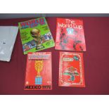 World Cup Guides, 1970 Mexico, 1978 Argentina, Mexico 1986 booklet by Guia Roja and World Cup '86