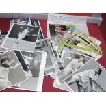 Press Photo's Tennis, Navratilova, Becker, Agassi, etc Horse Racing - Janafil, Pirate's Revenge,