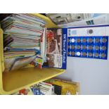 An Esso F.A. Cup Coin Collection and Original England 1996 Set, both complete.