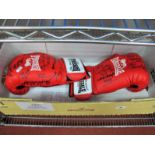 Boxing Autographs, to include Glyn Rhodes, Carl Wild, Tommy Frank, Monsoor Wali, Kane Salvin,