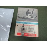 1964 Hamburg v. Manchester United Programme, 16 page issue 'Lippardts's Sportpaogramm' for the