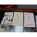 Norwich City 1949-50 Programmes, v. Tottenham - Charities Cup, Portsmouth, F.A Cup, Fulham-