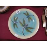 A Dennis China Works "Dragonfly Natural" Plate, designed by Sally Tuffin (1995-2002), on a