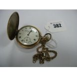 W. Lancaster & Co Ltd Watch Manufacturers Bradford; A Gold Plated Cased Hunter Pocketwatch, together