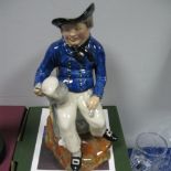 Kevin Francis Peggy Davies Limited Edition Toby Jug of 'The American Sailor', 61 of 250, 25cm
