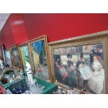 Bruce Lattig, Impressionist and other prints. (6)