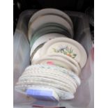 Royal Albert 'Brigadoon' Dinner Plates, Coalport and others:- One Box