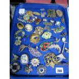 A Mixed Lot of Assorted Costume Jewellery:- One Tray