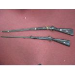 Two Victorian Percussion Rifles. (2)