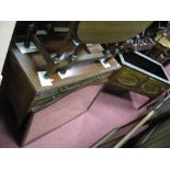 An Edwardian Mahogany Chest of Two Short and Two Long Drawers, and washstand.