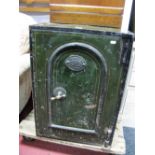 A XIX Century Cast Iron Safe by T. Withers and Son West Bromwich (with key).