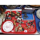 Bengurion Painted Metal Figures, Border Fine Art, Wade and other figures, pin trays:- One Tray