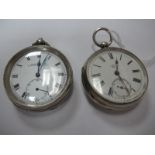 The "Gaunt" Watch; A Hallmarked Silver Cased Openface Pocketwatch, the signed dial with Roman